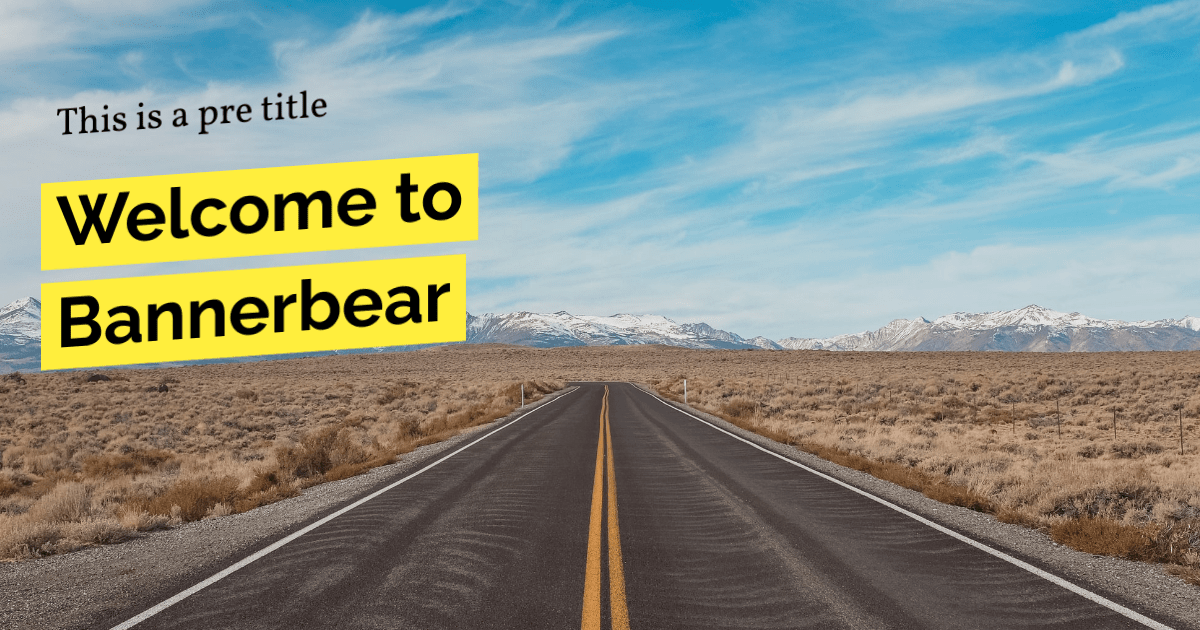 Bannerbear template blog promotion