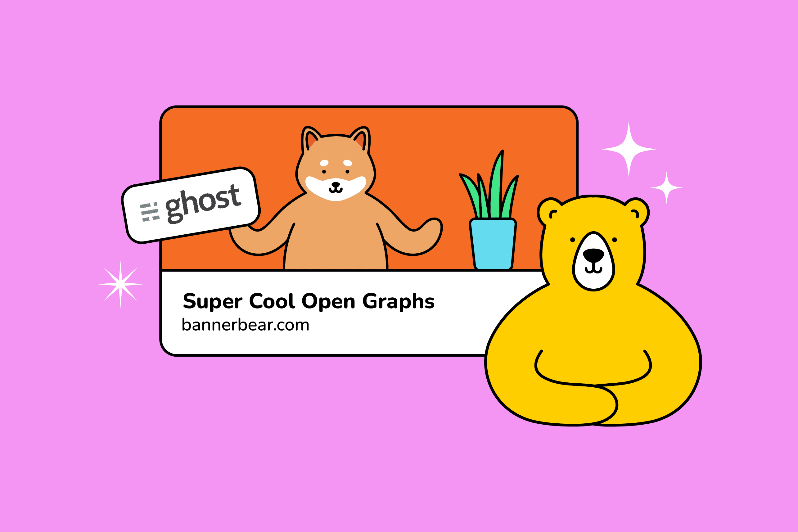 How to Add Auto-Generated Custom Open Graph Images to Ghost Using Bannerbear