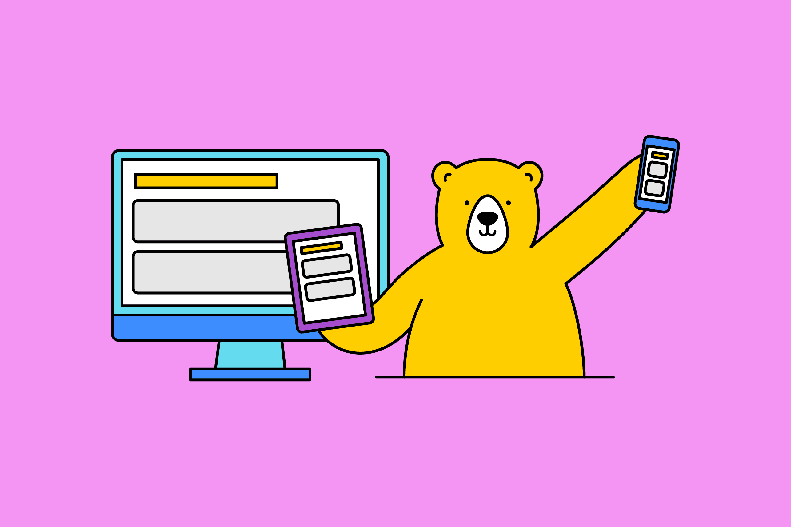 How to Make a Device Mockup Generator for Websites using Bannerbear