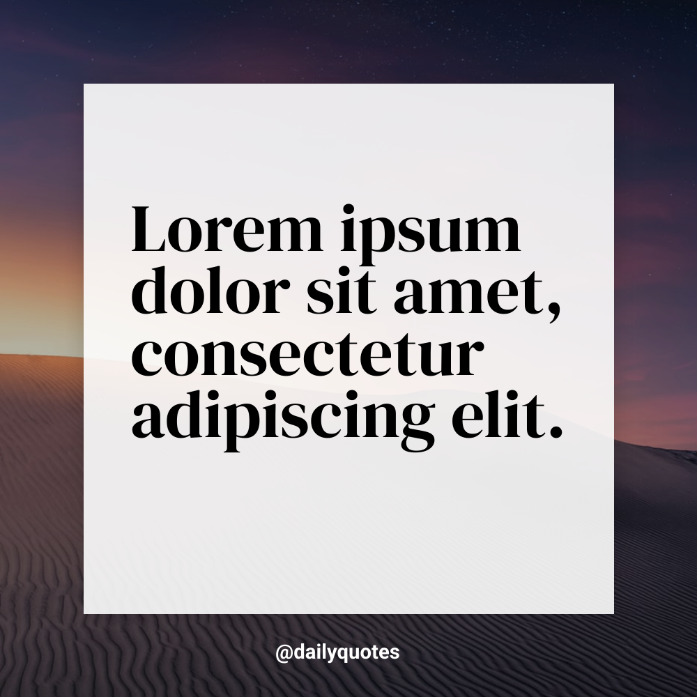 Bannerbear Square Quote w Background Image template
