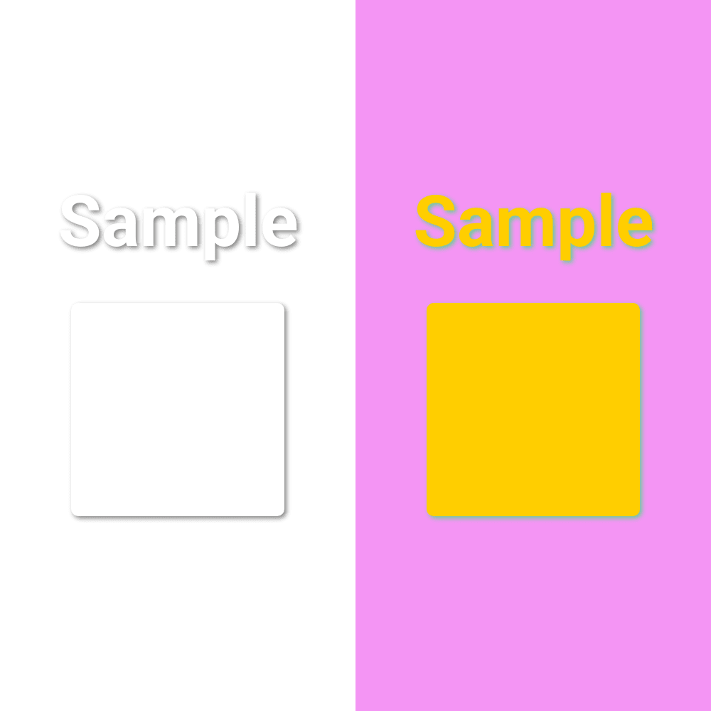 Generated Bannerbear sample of basic drop shadow