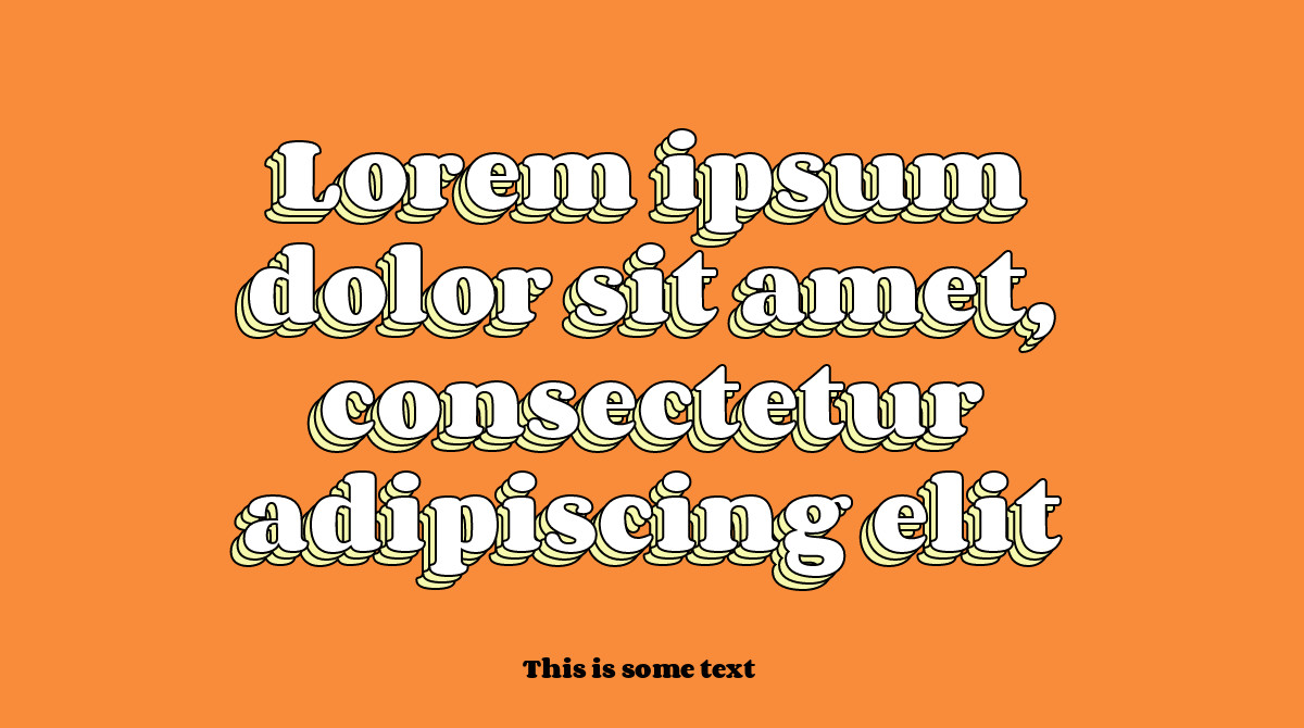 Bannerbear Retro Effect template