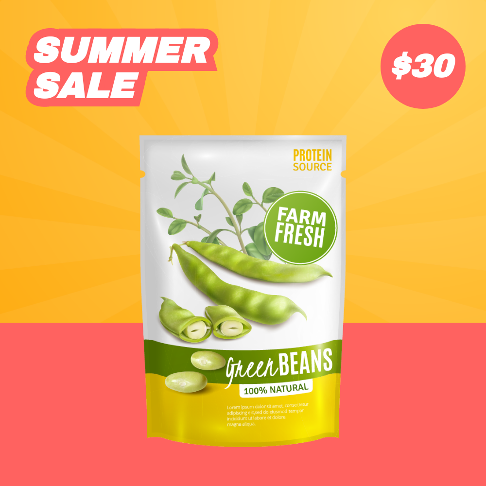 Bannerbear Packaged Goods Product Thumbnail template