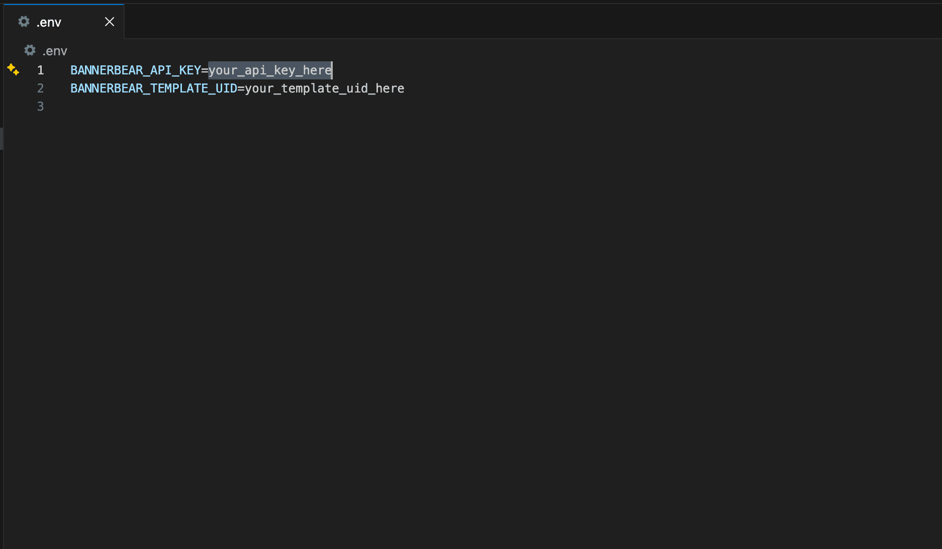 How to Vibe-Code a Certificate Maker with Claude Code and Bannerbear - adding environment variables