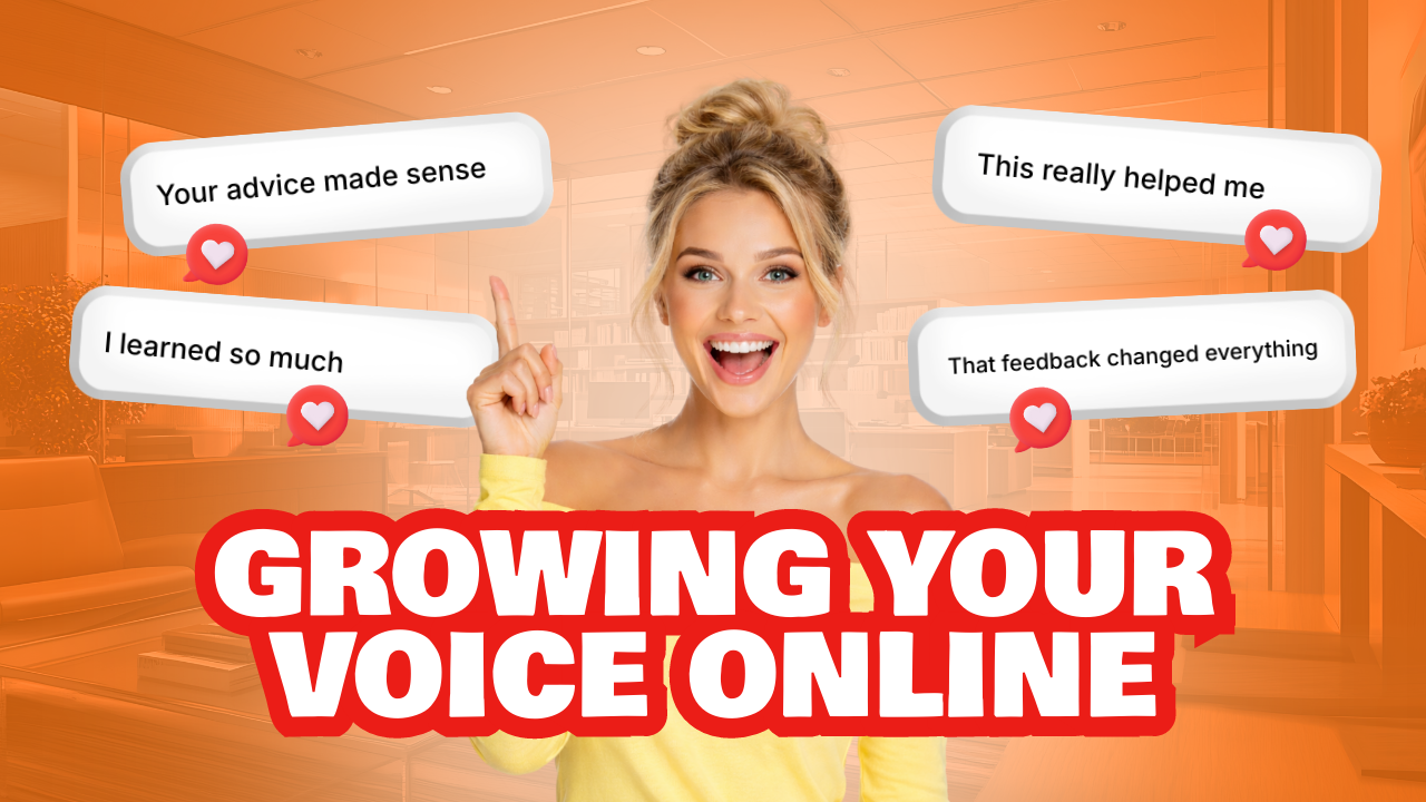Bannerbear Orange Modern Dynamic Social Media YouTube Thumbnail template