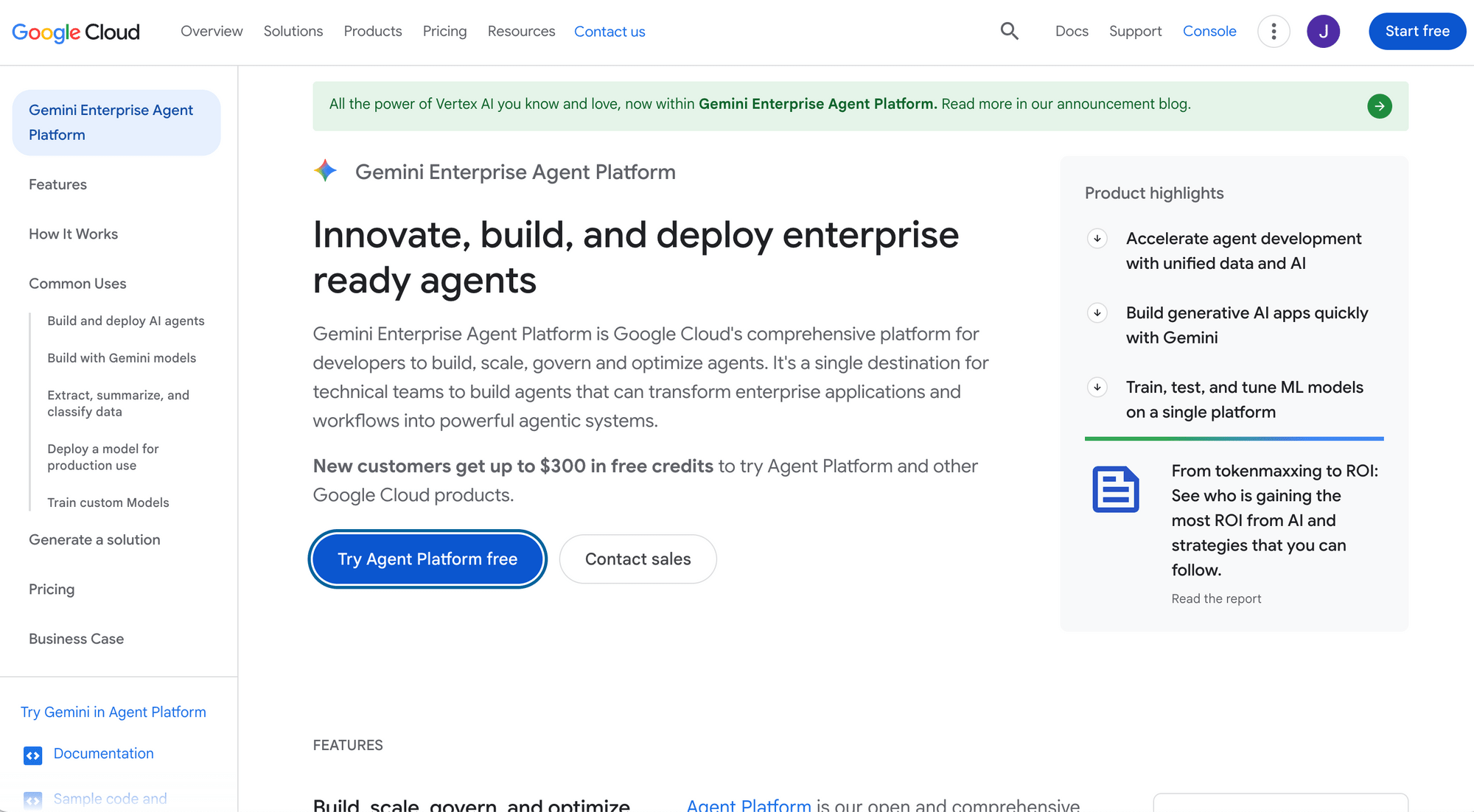 Top 9 AI Agent Builders in 2026 - Google Gemini Enterprise Agent Platform