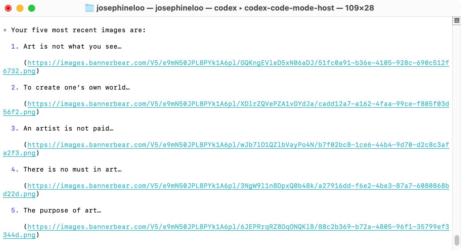 a screenshot of recent Bannerbear image generation in Codex.png