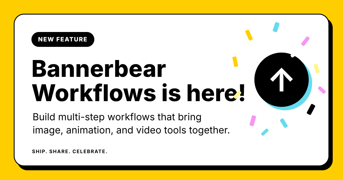 Different input template generated by Bannerbear with ChatGPT