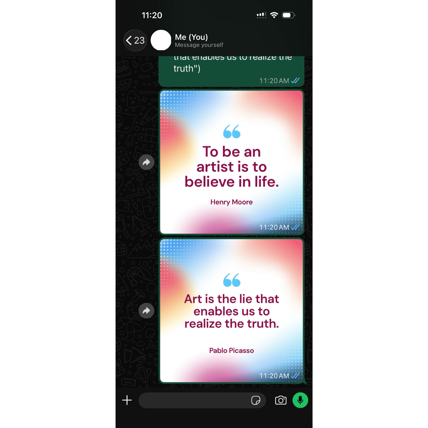 a screenshot of recent Bannerbear image generation in OpenClaw WhatsApp channel - 2.png