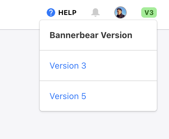 v5 user interface switch